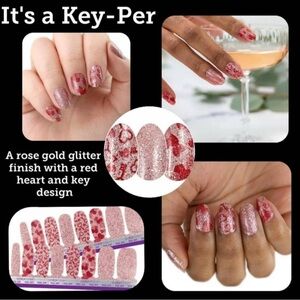 Color Street Nail Polish Strips It’s a Key-per. New in package.